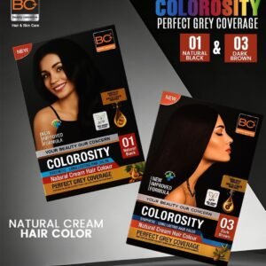 BC+ Beauty Concern Colorosity Natural Cream Hair Color (Dark Brown + Natural Black)