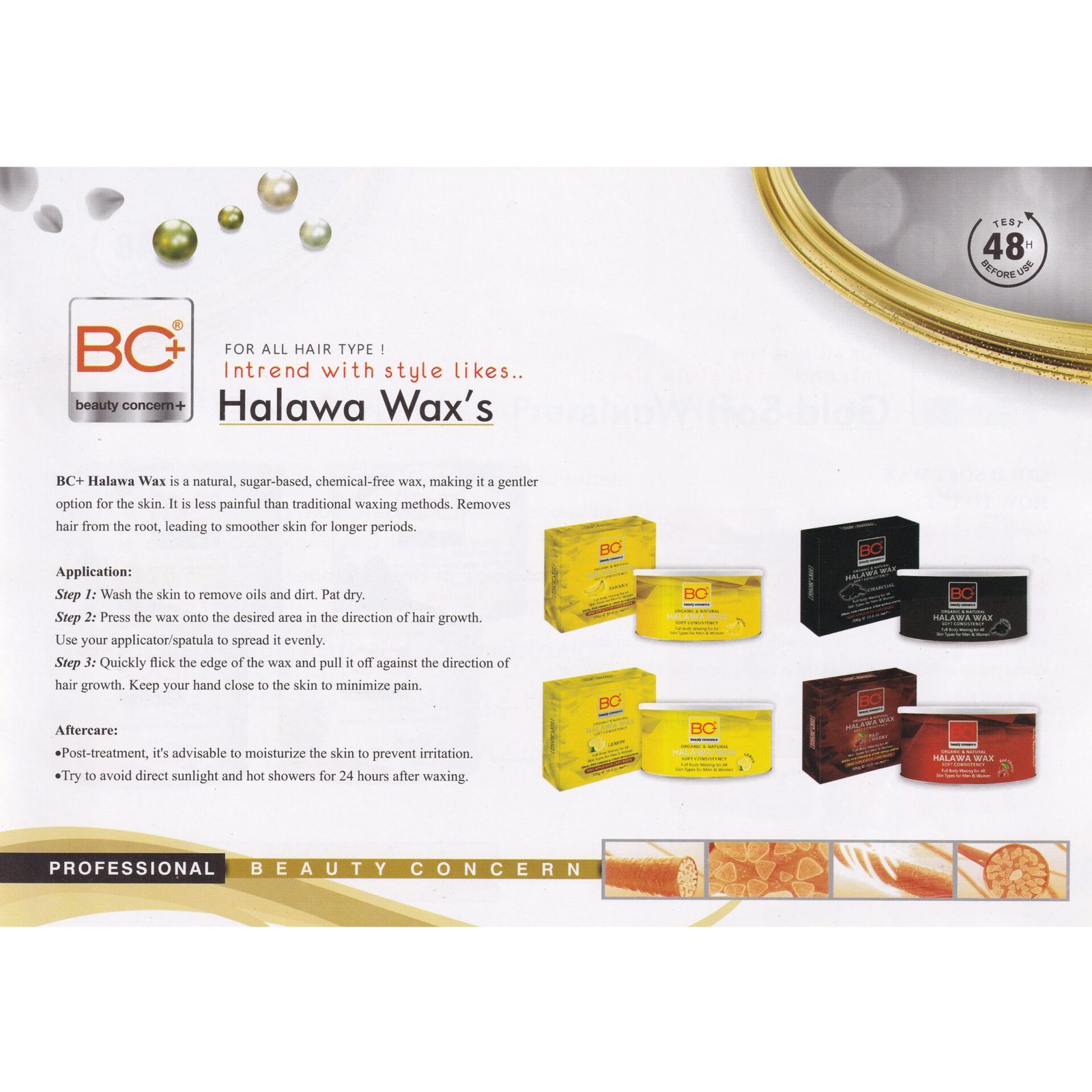 BC+ Beauty Concern Halawa Wax Red Cherry (300gm) - Image 3
