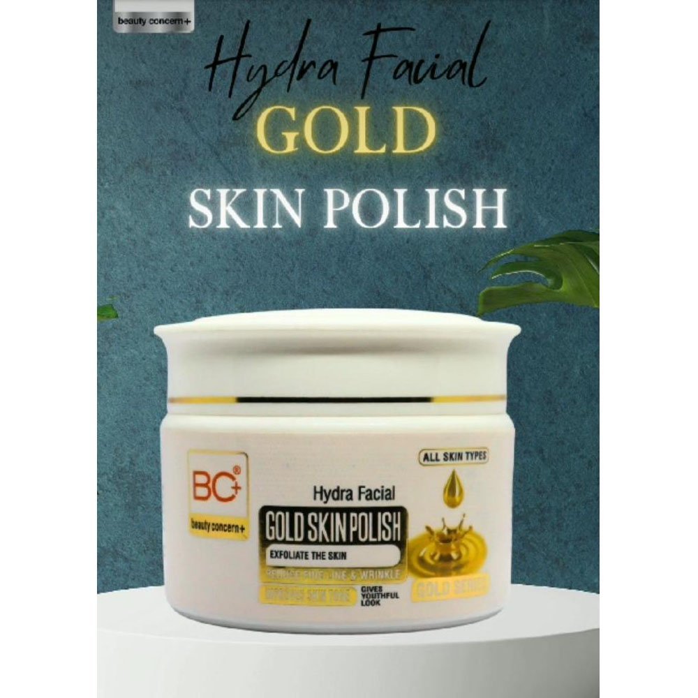 BC+ Beauty Concern Hydra Facial Gold Skin Polish (300gm) - Image 2