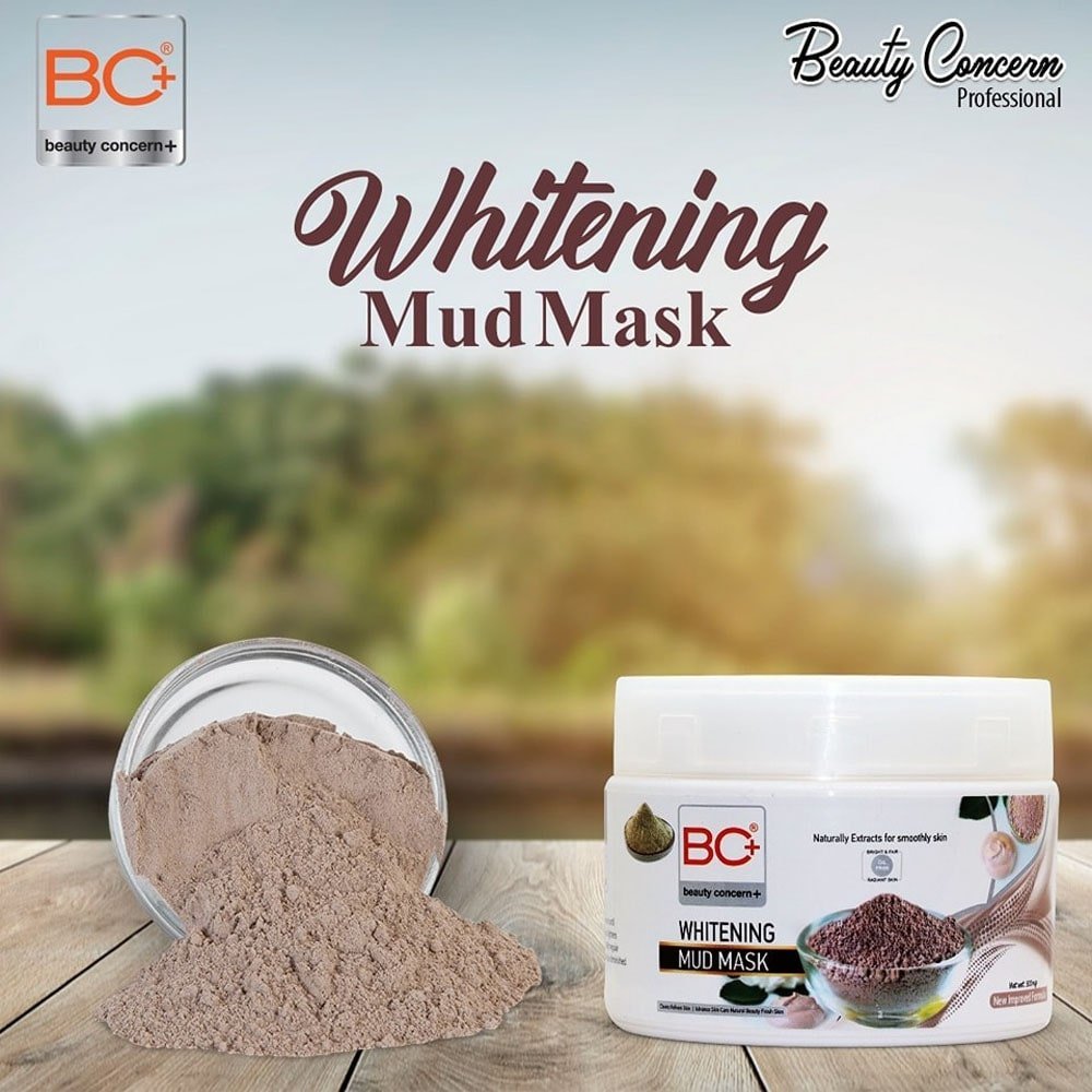 BC+ Beauty Concern Whitening Mud Mask (500gm) - Image 2