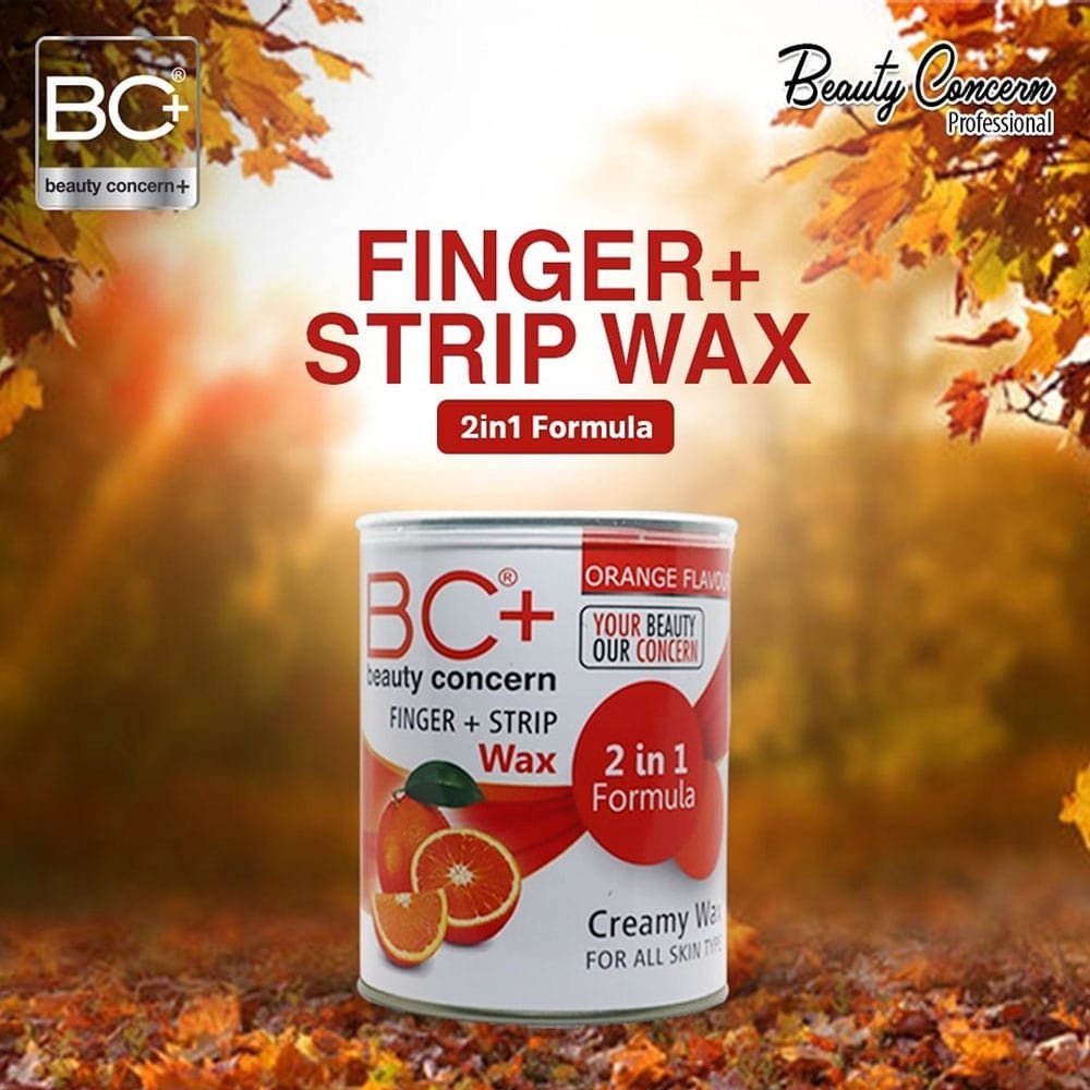 BC+ Beauty Concern Finger+ Strip Wax Orange Extract (900gm) - Image 2