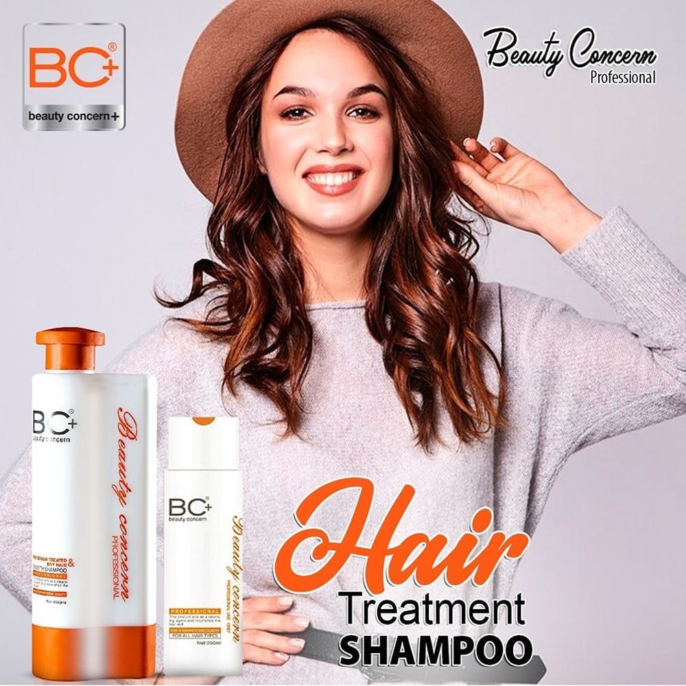 BC+ Beauty Concern Hair Treatment Shampoo (800ml) - Image 2
